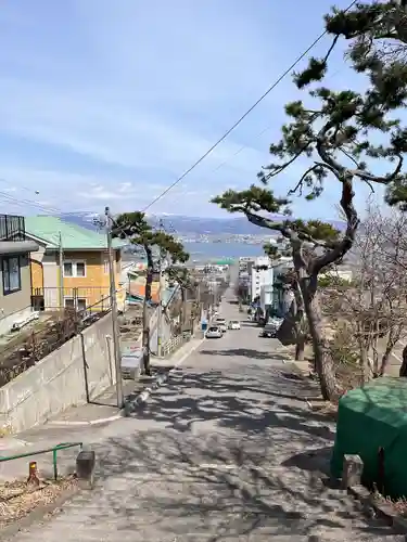 山上大神宮の景色