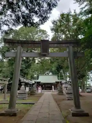 下高井戸八幡神社の鳥居