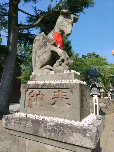 竹駒神社の狛犬