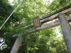 伊和志津神社の鳥居