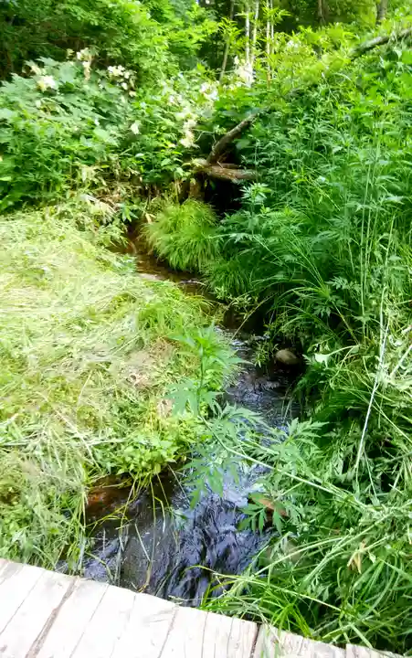 上南部水神宮の周辺
