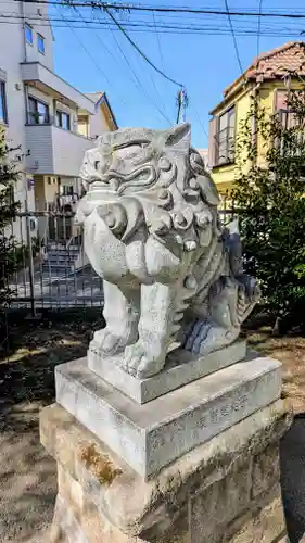 滝野川八幡神社の狛犬