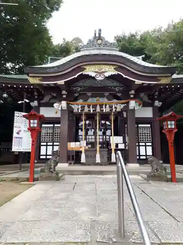 川越八幡宮の本殿