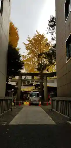 日本橋日枝神社の鳥居