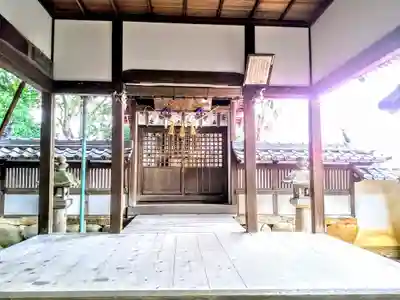 神明神社の本殿・本堂