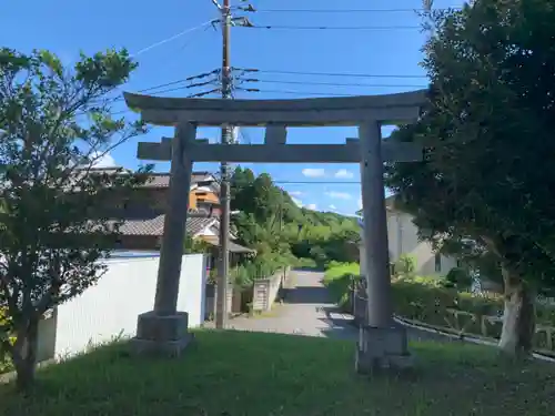 須賀神社の鳥居