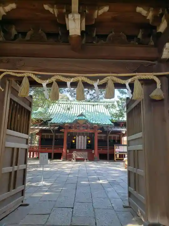 赤坂氷川神社の山門・神門