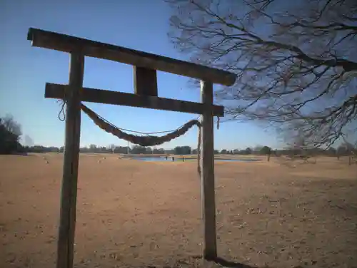 水神神社の鳥居