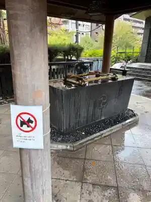 熊野神社の手水舎