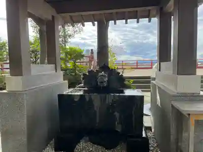 多摩川浅間神社の手水舎