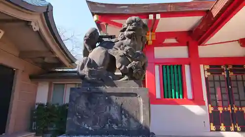 品川神社の狛犬