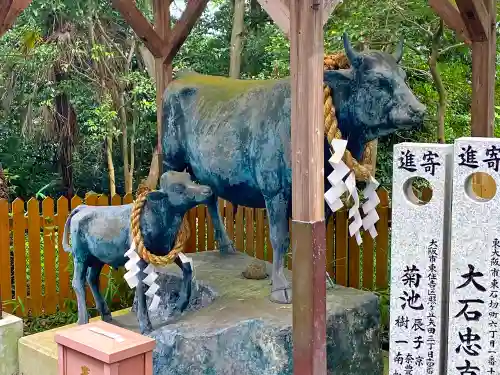 石切劔箭神社上之社の狛犬