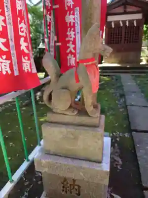 大泉氷川神社の狛犬