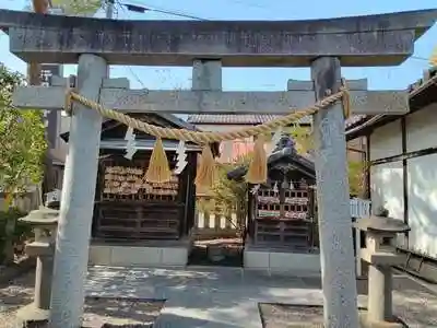 行田八幡神社の鳥居