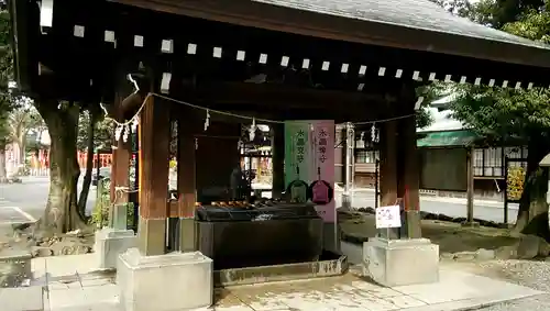 真清田神社の手水舎