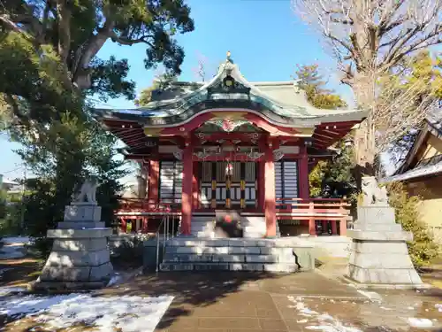柴又八幡神社の本殿・本堂