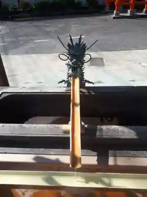 武蔵第六天神社の手水舎