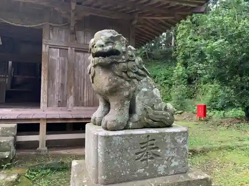 手力雄神社の狛犬