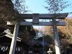 貫井神社の鳥居