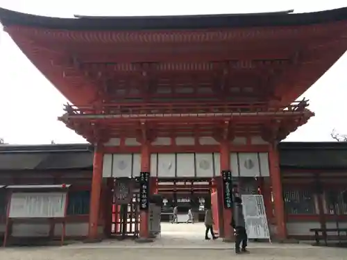賀茂御祖神社（下鴨神社）の山門・神門