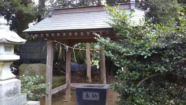 上山天満宮の手水舎