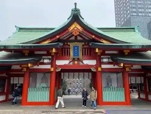 日枝神社の本殿・本堂