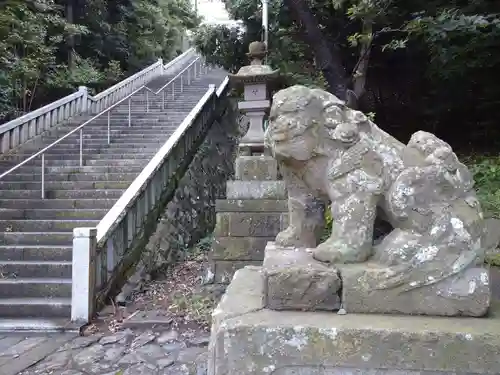 大洗磯前神社の狛犬