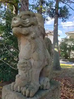 柳田神社の狛犬