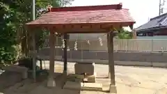 借宿神社の手水