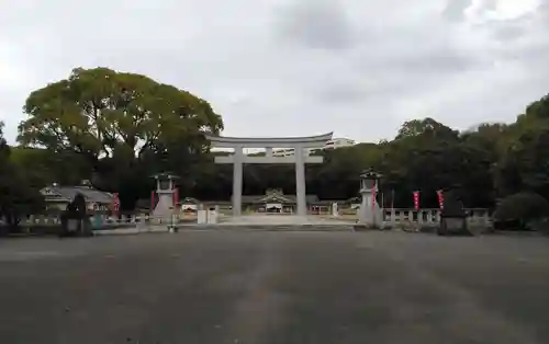 福岡縣護國神社の鳥居