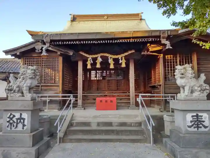 小倉神社の本殿・本堂