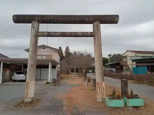 三日月神社の鳥居