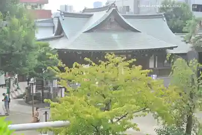 鳩森八幡神社の本殿・本堂