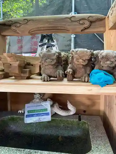 田無神社の手水舎