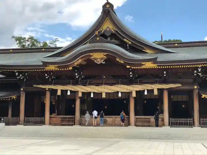 寒川神社の本殿・本堂