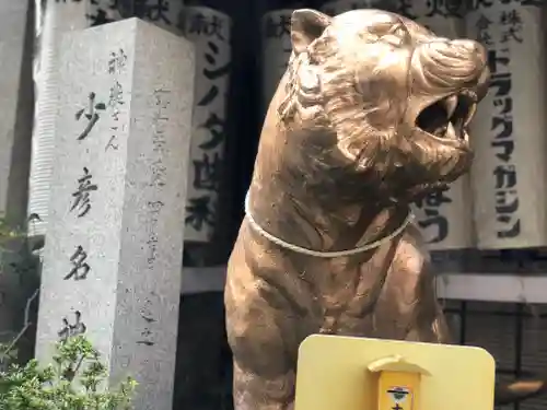 少彦名神社の狛犬