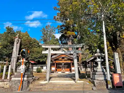 比自岐神社の鳥居