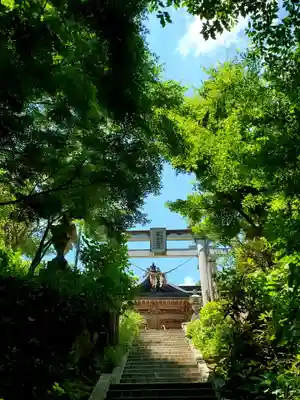 石都々古和気神社の鳥居