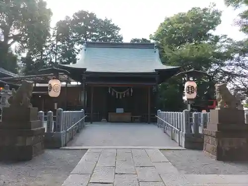星川杉山神社の本殿・本堂