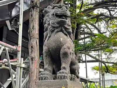 手稲神社の狛犬