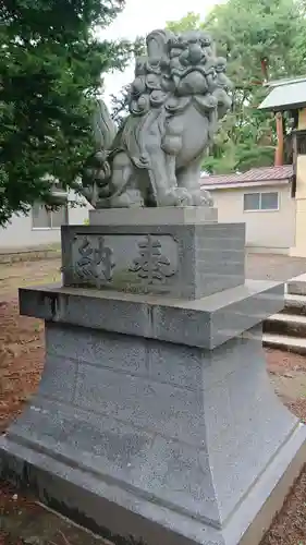 月寒神社の狛犬