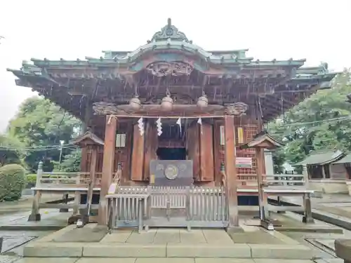 諏訪神社の本殿・本堂