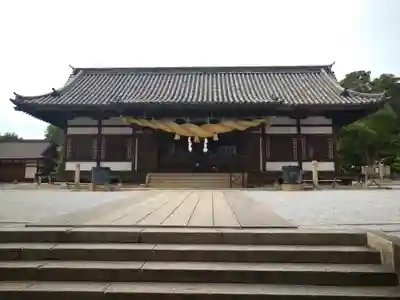阿智神社の本殿・本堂