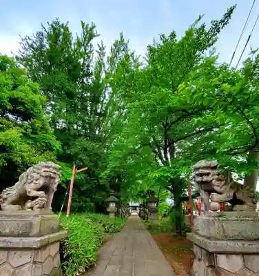 神炊館神社 ⁂奥州須賀川総鎮守⁂の狛犬