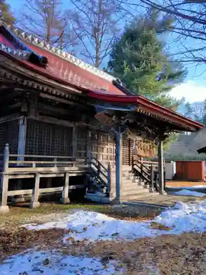 巻堀神社の本殿・本堂