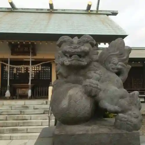 天祖神社の狛犬