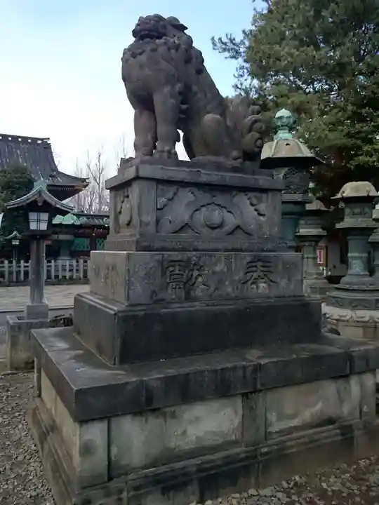 上野東照宮の狛犬