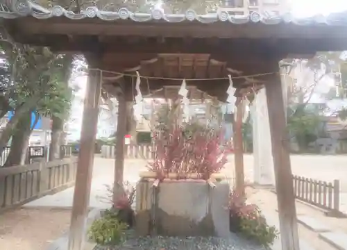 久留米宗社　日吉神社の手水舎