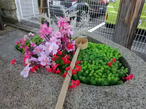 阿邪訶根神社の手水舎
