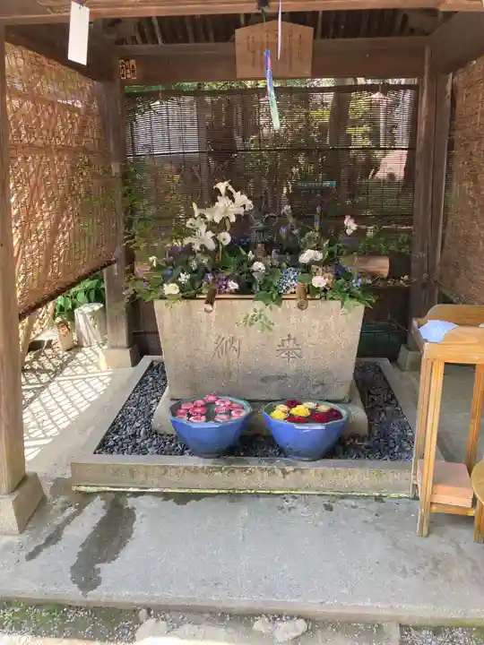 國魂神社の手水舎